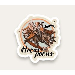 Hocus Pocus Witches Tekli Sticker