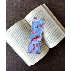 Blue Theme Koi Fish Kitap Ayracı