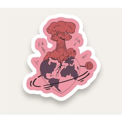 Atomic Heart Tekli Sticker