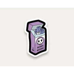 Always Anxious Tekli Sticker