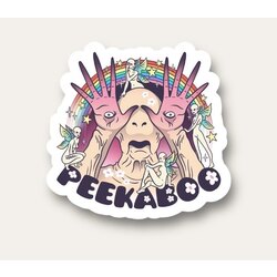 Peekaboo Tekli Sticker 
