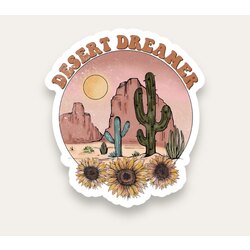 Desert Dreamer Tekli Sticker