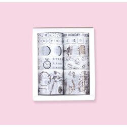 Vintage Theme Washi Tape - Set of 10