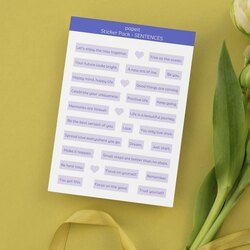 Sentences Sticker Pack