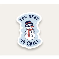 You Need To Chill Tekli Sticker