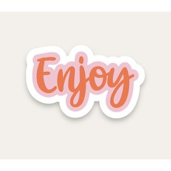 Enjoy Tekli Sticker