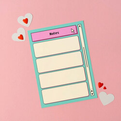 Notes Screen Edition A6 Notepad