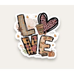 Love Tekli Sticker