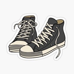 Converse Tekli Sticker