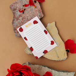 Ladybug A5 Notepad