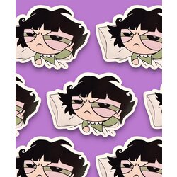 Powerpuff Girls Tekli Sticker