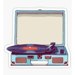 Music Tekli Sticker