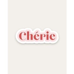Cherie Tekli Sticker