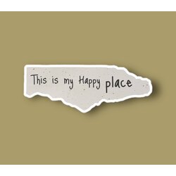 This is my happy place Tekli Sticker