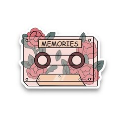 Memories Tekli Sticker