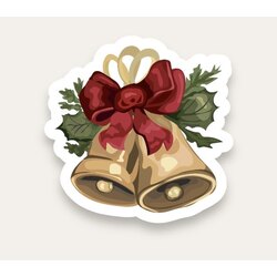Christmas Bells Tekli Sticker