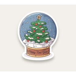 Happy New Year Tekli Sticker