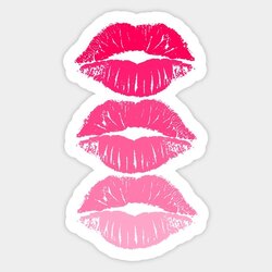 Lips Tekli Sticker