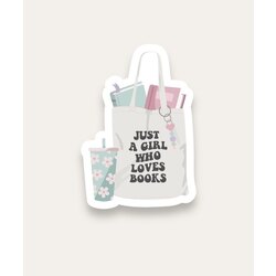 Book in Bag Tekli Sticker
