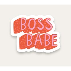 Boss Babe Tekli Sticker
