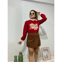 Yaka Dantelli Vintage Sweatshirt  