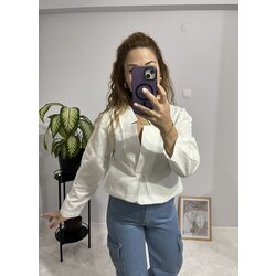 Yıldırımla Güngör Keten Bluz