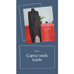 Çapraz tunik kalıbı