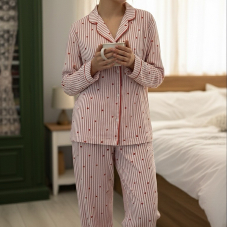 38/50 beden pijama takımı kalıbı