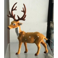 Yılbaşı Çam Ağacı Süsü Geyik 29 Cm Kahve