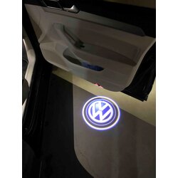 2 adet Volkswagen Aksesuar Passat B8 Kapı Altı Logolu Aydınlatma Işığı 