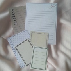 Vintage notepad set