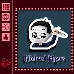 Michael Myers Sticker
