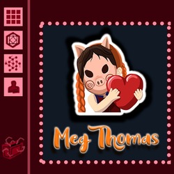 Meg Thomas Sticker