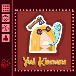 Yui Kimura Sticker