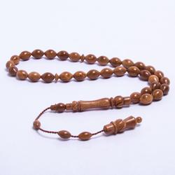 Oymalı İri Arpa Kesim Kuka Tesbih (7 mm)