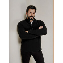 Altinyildiz Erkek  Tüylenme Yapmayan Standart Fit Dik Yaka Soguk Geçirmez Polar Sweatshirt