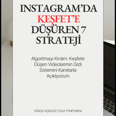 INSTAGRAM'DA KEŞFET’E DÜŞÜREN 7 STRATEJİ (e-kitap)
