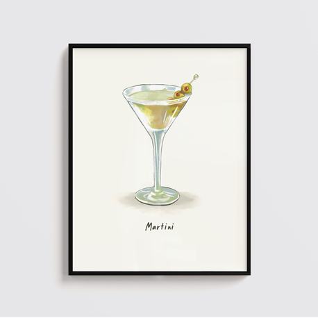 Martini Poster 