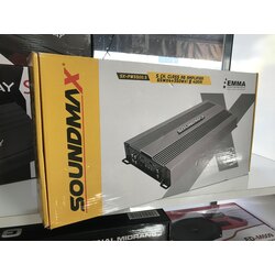 SOUNDMAX 5 kanal anfi  bass kontrol düğmeli 