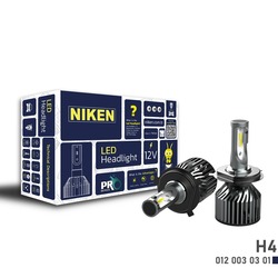 NIKEN H4 ŞİMŞEK ETKİLİ LED ZENON GARANTİLİ 