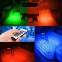 kumandalı ayakaltı led 
