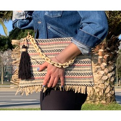 Salkım Saçak Clutch