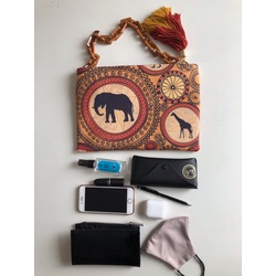 Safari Mandala Clutch