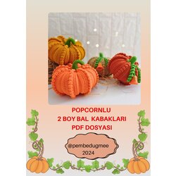 2 Boy Tarif Birada / popcornlu bal kabağı tarifi 