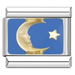İtalyan Charm - Ay Yıldız (9mm)