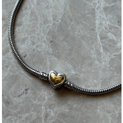 Golden Heart Pndora Kolye