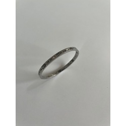 Romen rakamlı kelepçe silver 