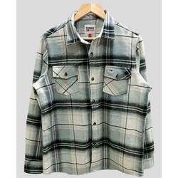 Tommy Jeans Krem Rengi Oduncu Gömlek 