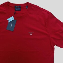 Gant Bordo Basic Tişört
