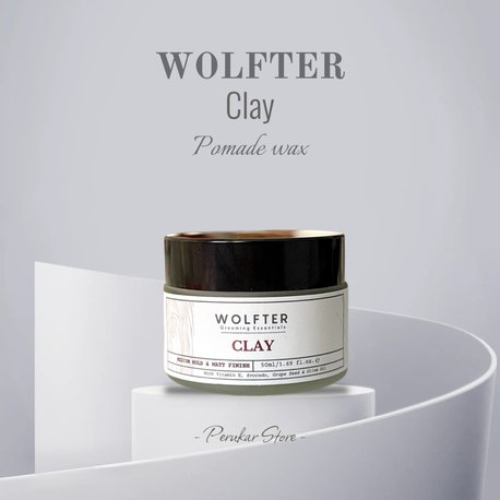 WOLFTER CLAY POMADE WAX